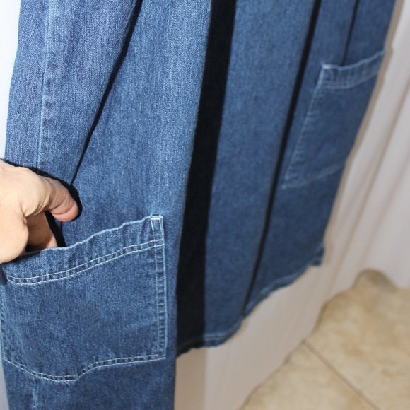 St. John's Bay Dresses Authentic St Johns Bay Denim Pullover Dress